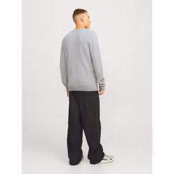 Jack&Jones Pull Globe 12258139 Gris Regular Fit