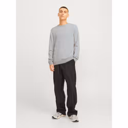 Jack&Jones Pull Globe 12258139 Gris Regular Fit - Vue supplémentaire 4