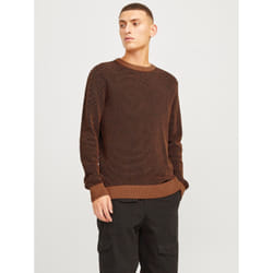 Jack&Jones Pull Globe 12258139 Marron Regular Fit
