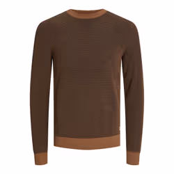 Jack&Jones Pull Globe 12258139 Marron Regular Fit