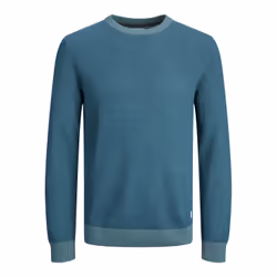 Jack&Jones Pull Globe 12258139 Bleu Regular Fit