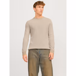Jack & Jones 12258139_122.59, XS, Coupe régulière, Encolure torsadée, Manches longues, 1 pièce(s)