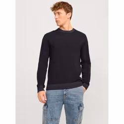 Jack & Jones 12258139_2383.41, XXL, Coupe régulière, Encolure torsadée, Manches longues, 1 pièce(s)