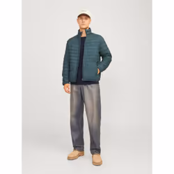 Jack&Jones Pull Cooper 12258407 Bleu marine Regular Fit - Vue supplémentaire 4