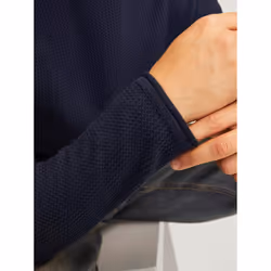 Jack&Jones Pull Cooper 12258407 Bleu marine Regular Fit - Vue supplémentaire 5