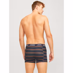 Jack&Jones Lot de 3 boxers John 12260059 Multicolore