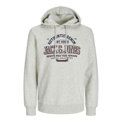 Sweatshirt à capuche 2 col avec logo Jack & Jones