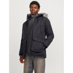 Jack&Jones Parka Construct 12258406 Noir Regular Fit
