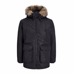 Jack&Jones Parka Construct 12258406 Noir Regular Fit