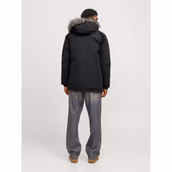 Jack&Jones Parka Construct 12258406 Noir Regular Fit