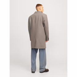 Jack&Jones Manteau en laine Harris 12263845 Beige Regular Fit