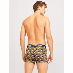 Jack&Jones Lot de 3 boxers 12259093 Bleu marine