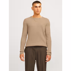 Jack & Jones 12258471_1972.60, S, Encolure torsadée, Manches longues, 1 pièce(s)