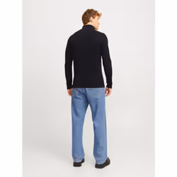 Jack&Jones Pull Pannel 12258473 Noir Regular Fit