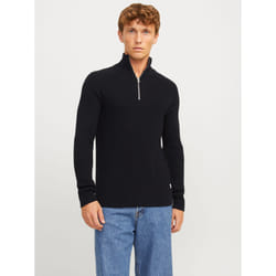 Jack&Jones Pull Pannel 12258473 Noir Regular Fit