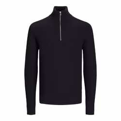 Jack&Jones Pull Pannel 12258473 Noir Regular Fit