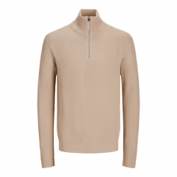 Jack&Jones Pull Pannel 12258473 Beige Regular Fit