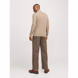 Jack&Jones Pull Pannel 12258473 Beige Regular Fit