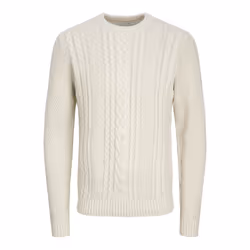 Jack&Jones Pull Craig 12258480 Ãcru Regular Fit