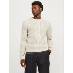 Jack&Jones Pull Craig 12258480 Ãcru Regular Fit