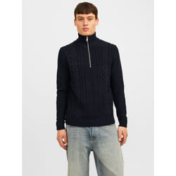 Jack&Jones Pull Craig 12260826 Bleu marine Regular Fit