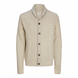 Jack&Jones Cardigan Craig 12258484 Ãcru Regular Fit
