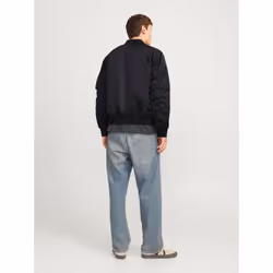 Jack&Jones Blouson bomber Ocean 12256857 Noir Regular Fit