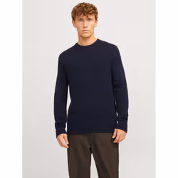 Jack & Jones 12216799_2079.63, XL, Coupe régulière, Encolure torsadée, Manches longues, 1 pièce(s)