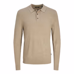 Jack&Jones Polo William 12259650 Beige Regular Fit
