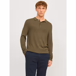 Jack & Jones 12259650_197_1128835.41, XXL, Col Polo, Manches longues, 1 pièce(s)