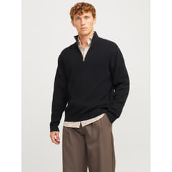 Jack&Jones Pull Milano 12259664 Noir Relaxed Fit