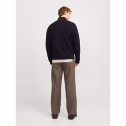 Jack&Jones Pull Milano 12259664 Noir Relaxed Fit