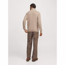 Jack&Jones Pull Blunorth 12261780 Beige Regular Fit