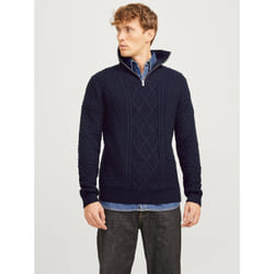 Jack&Jones Pull Blunorth 12261780 Bleu marine Regular Fit