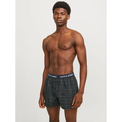 Jack&Jones Lot de 3 boxers Jackson 12263654 Bleu marine
