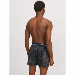 Jack&Jones Lot de 3 boxers Jackson 12263654 Bleu marine