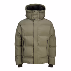 Doudoune en Polyester Marron Rolf