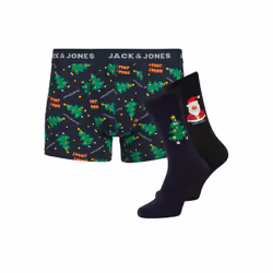 Jack&Jones Ensemble de sous-vÃªtements Holly Jolly 12266780 Bleu marine