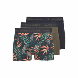 Jack&Jones Lot de 3 boxers Loui 12267052 Vert