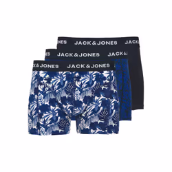 Jack&Jones Lot de 3 boxers Dexter 12267054 Bleu