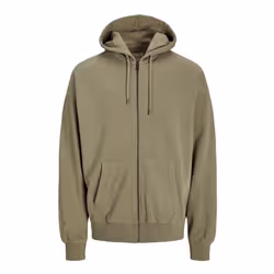 Sweatshirt à capuche zippé Jack & Jones Charge Faded