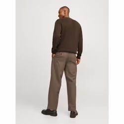 Jack&Jones Pull Milano 12259666 Beige Relaxed Fit
