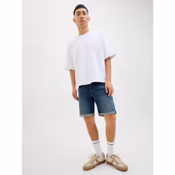 Jack & Jones 12269608_3561_1155954_S short Unisexe Bleu - Vue supplémentaire 8