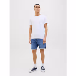 Jack & Jones 12269612_3561_1160326_S short Unisexe Bleu - Vue supplémentaire 5