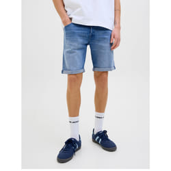 Jack & Jones 12269608_3561_1155966_S short Unisexe Bleu