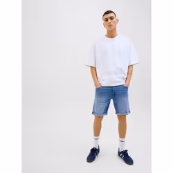 Jack & Jones 12269608_3561_1155966_S short Unisexe Bleu - Vue supplémentaire 7