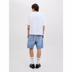 Jack & Jones 12269533_3561_1155928_L short Unisexe Bleu - Vue supplémentaire 2
