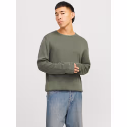 Jack & Jones 12174001_2040.65, M, Coupe régulière, Col rond, Manches longues, 1 pièce(s)