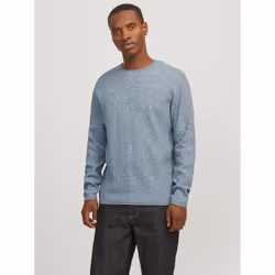 Jack & Jones 12258407_3002_1155036.63, XL, Coupe régulière, Encolure torsadée, Manches longues, 1 pièce(s)