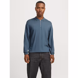 Jack & Jones 12268210_3002.59, XS, Coupe comfortable, Col Polo, Manches longues, 1 pièce(s)